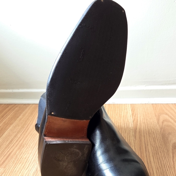 R.M. Williams Comfort Craftsman Men's Black Yearling Leather Ankle Boots Sz US 8 - Picture 14 of 16